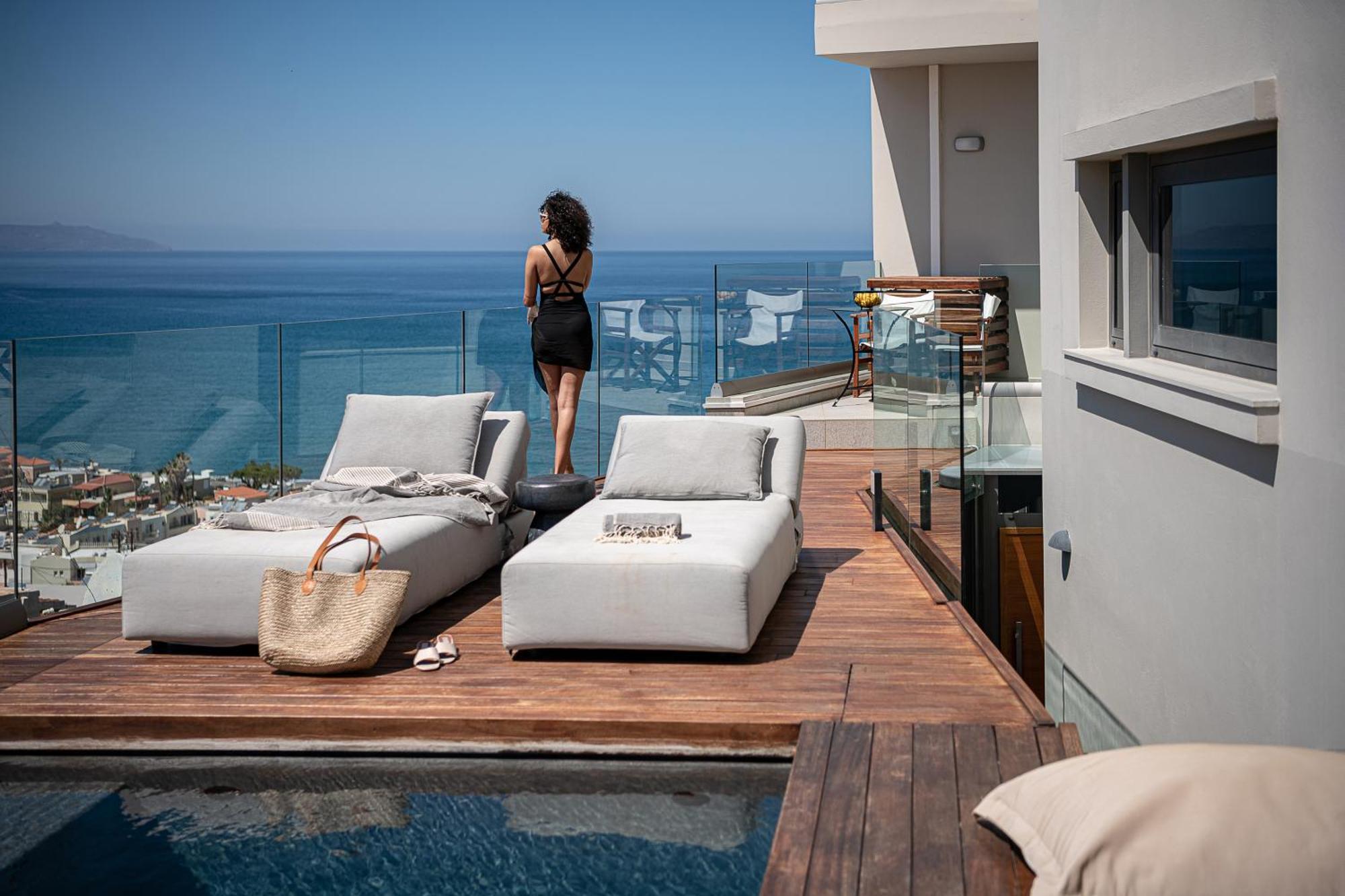 Alectrona Living Crete, Rocsea Luxury Apartment Platanés Esterno foto