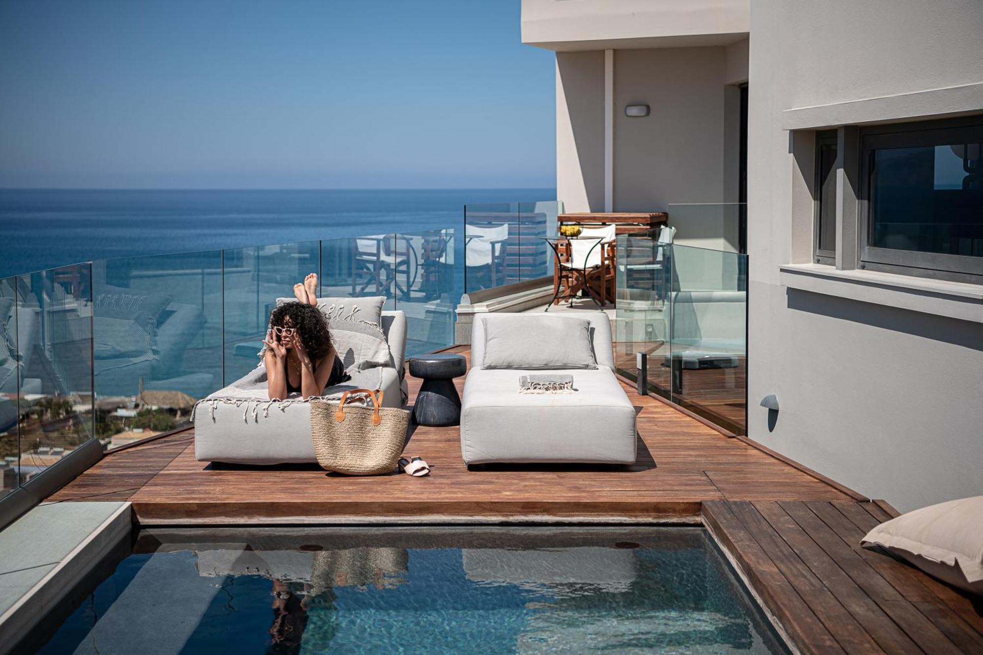 Alectrona Living Crete, Rocsea Luxury Apartment Platanés Esterno foto