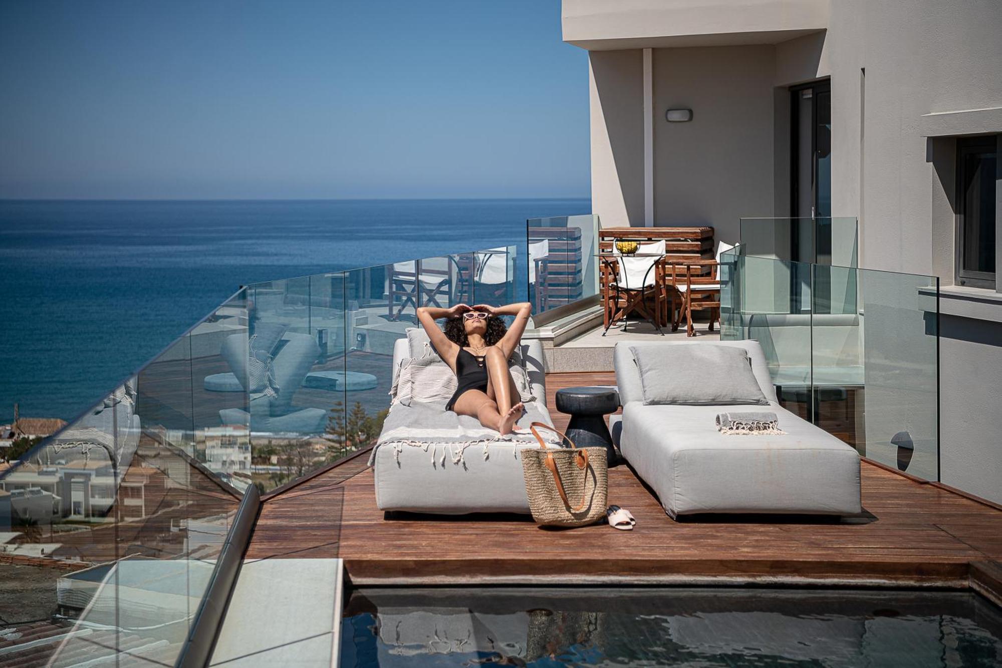 Alectrona Living Crete, Rocsea Luxury Apartment Platanés Esterno foto